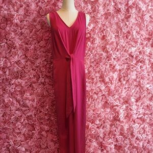 MSK Pink Sleeveless Jumpsuit